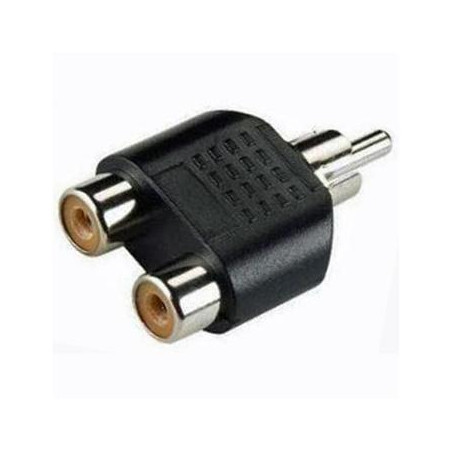 PremiumCord Adaptér 1x Cinch male - 2x Cinch female