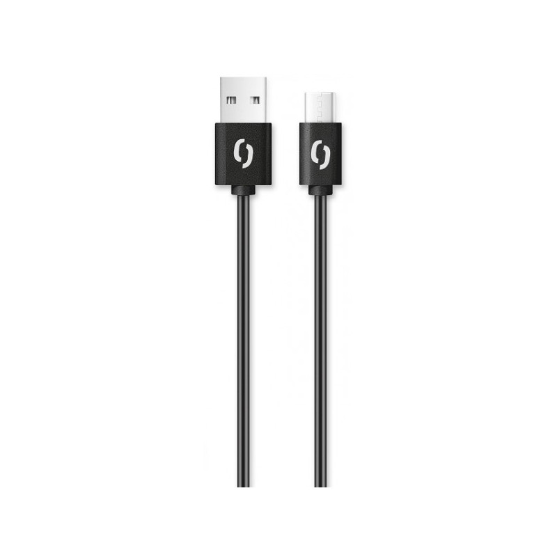 ALIGATOR Dátový kábel POWER 3A, USB-C 1m čierny