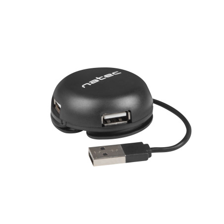 Natec BUMBLEBEE rozbočovač 3x USB 2.0 HUB čierny