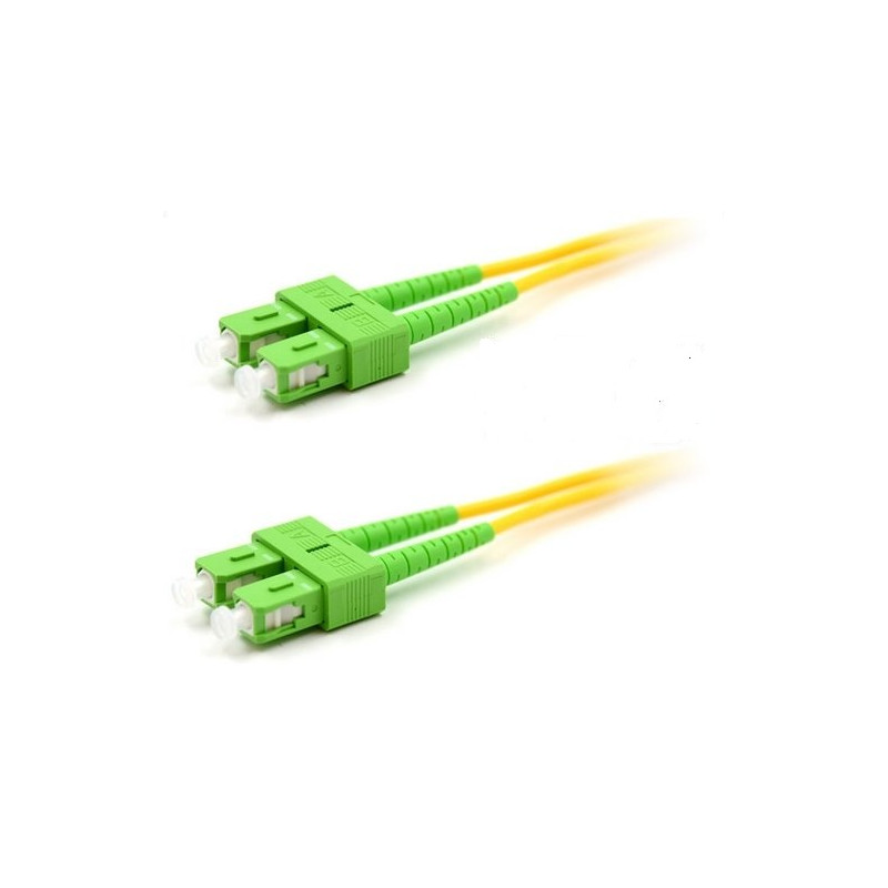FO patchkábel DUPLEX SC/APC- SC/APC 9/125 SM 1m, OS2