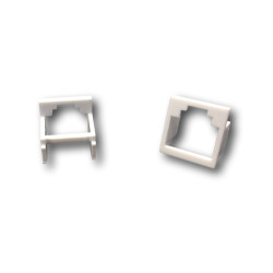 DATACOM Adaptér RJ45 na RJ12 (RJ11) biela 20ks