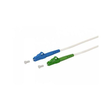 LC/APC - LC/UPC simplex 9/125 SM 3m arm.biely 3mm B3 LSZH