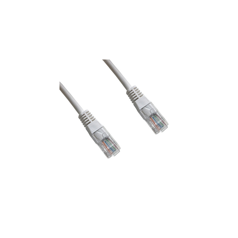 DATACOM Patch cord UTP CAT5E 1,5m biely