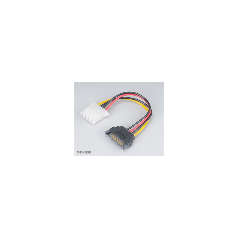 Adaptér SATA na 4pin Molex - 15 cm 2 ks
