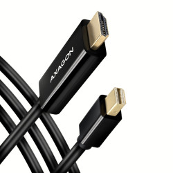 AXAGON RVDM-HI14C2, Mini DisplayPort - HDMI 1.4 redukcia / kábel 1.8 m, 4K/30Hz