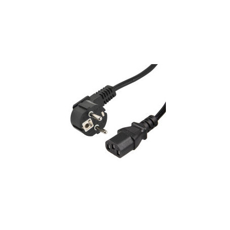 Kábel sieťový PC k AC adaptéru 3 žilový 230V - 1m