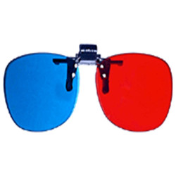 PRIMECOOLER PC-AD3 3D GLASS / 3D OKULIARE (red/blue pre dioptrické okuliare)