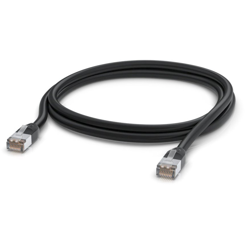 Ubiquiti UACC-Cable-Patch-Outdoor-2M-BK, Vonkajší UniFi patch kábel, 2m, Cat5e, černý