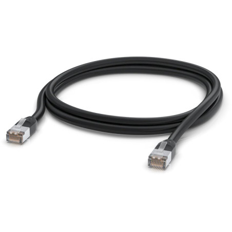 Ubiquiti UACC-Cable-Patch-Outdoor-2M-BK, Vonkajší UniFi patch kábel, 2m, Cat5e, černý