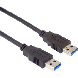 PremiumCord Kábel USB 3.0 Super-speed 5Gbps A-A, 9pin, 1m