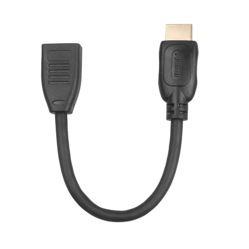 TB Touch HDMI M - HDMI F adaptér, 15 cm., v2.0