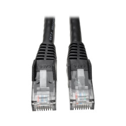 Ethernetový kábel Cat6 Gigabit Snagless Molded (UTP) (RJ45 Samec/Samec), čierna, 4.57m