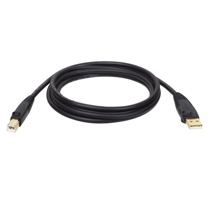 Kábel USB-A/USB-B (Samec/Samec), USB 2.0, 1.83m