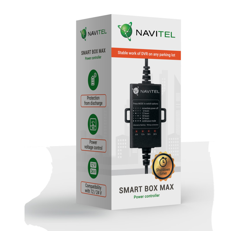 Ochrana proti vybitiu do auta NAVITEL Smart Box Max