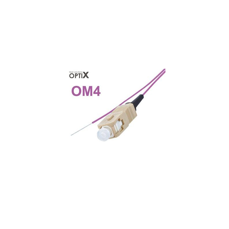 Pigtail Fiber Optic SC/PC 50/125MM, 2m OM4