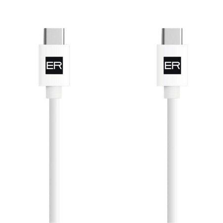 ER POWER kábel USB-C/C 3A 60W 120cm biely