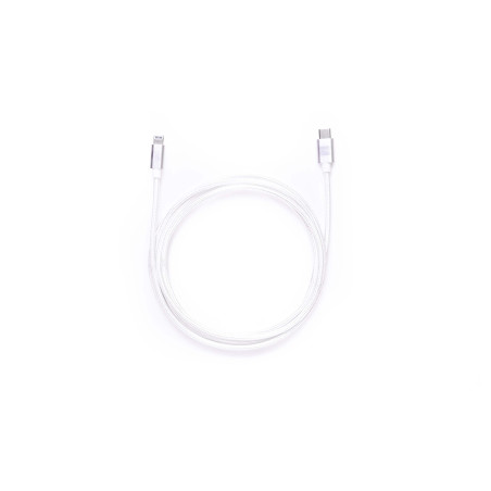 ER POWER kábel USB-C/C 5A (100W) 120cm biely