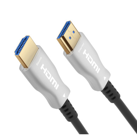 PremiumCord optický fiber High Speed with Ether. 4K@60Hz kábel 5m, M/M, pozlátené konektory