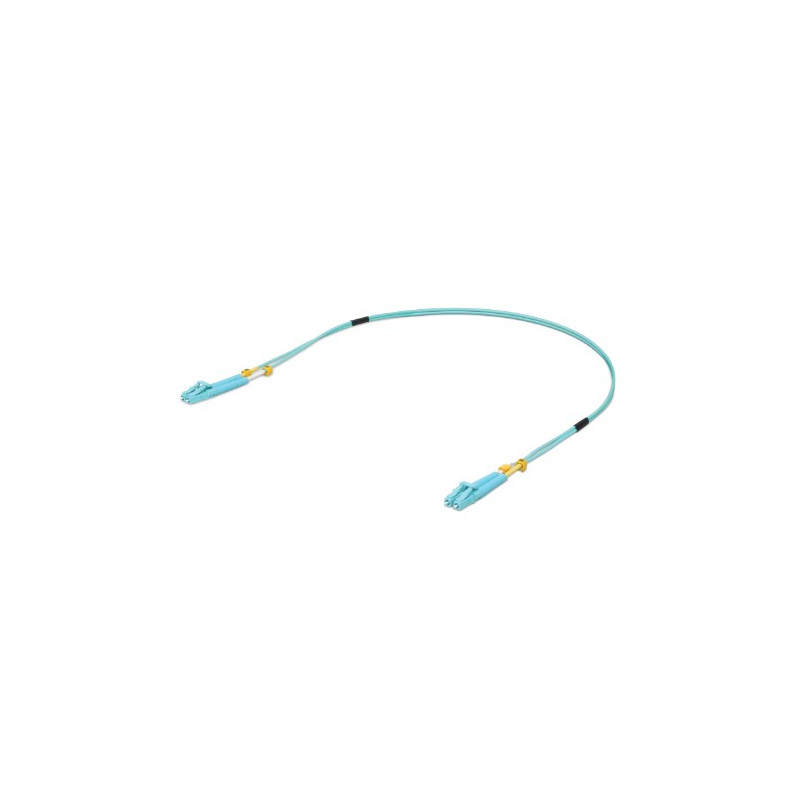 Ubiquiti UACC-OFC-MM-0.5M, 10 Gbps OM3 Duplex LC Cable, 0,5m