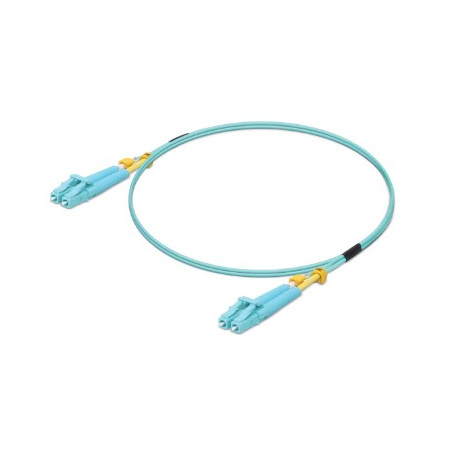 Ubiquiti UACC-OFC-MM-1M, 10 Gbps OM3 Duplex LC Cable, 1m