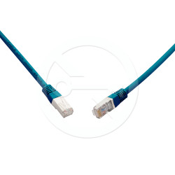 SOLARIX 10G patch kábel CAT6A SFTP LSOH 0,5m, modrý