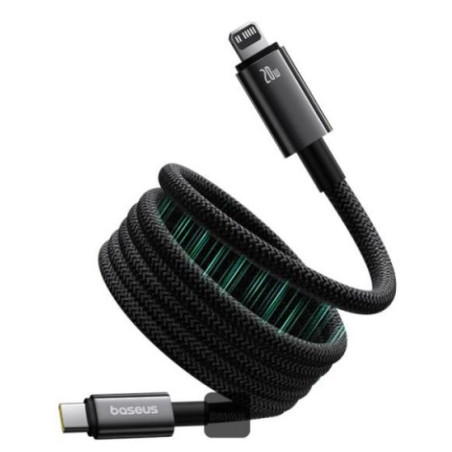 Baseus Magnetický nabíjací kábel Tungsten USB-C/Lightning 1m 20W černý