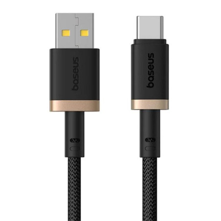 Baseus Rýchlonabíjací kábel Dura USB/USB-C 1m 60W černo zlatý