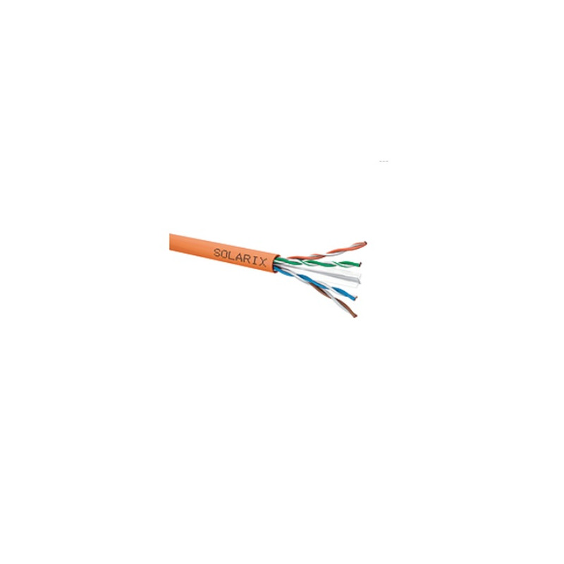 Inštalačný kábel Solarix CAT6 UTP LSOHFR B2ca-s1,d1,a1 500m SXKD-6-UTP-LSOHFR-B2ca