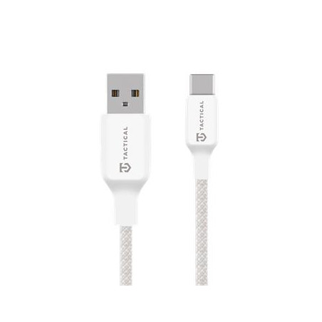 Tactical Stitch Thread Cable USB-A/USB-C 0.3m White