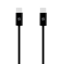OBAL:ME Super Fast USB-C/USB-C Pletený kábel 60W 1m Black