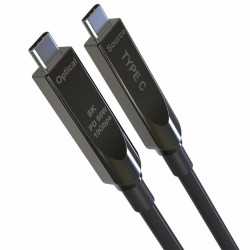 PremiumCord USB-C kábel Gen2 AOC DP1.4, 5m