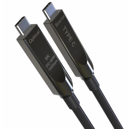 PremiumCord USB-C kábel Gen2 AOC DP1.4, 7m