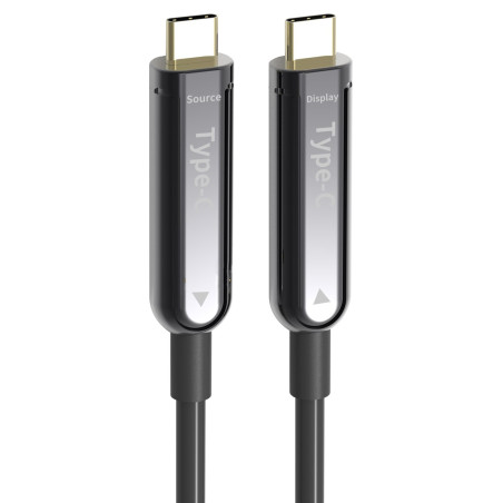 PremiumCord USB-C fiber optický AOC, 10m