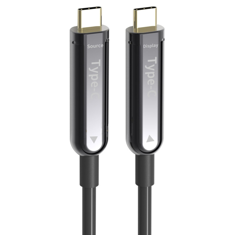 PremiumCord USB-C fiber optický AOC, 20m