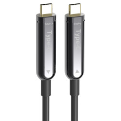 PremiumCord USB-C fiber optický AOC, 30m