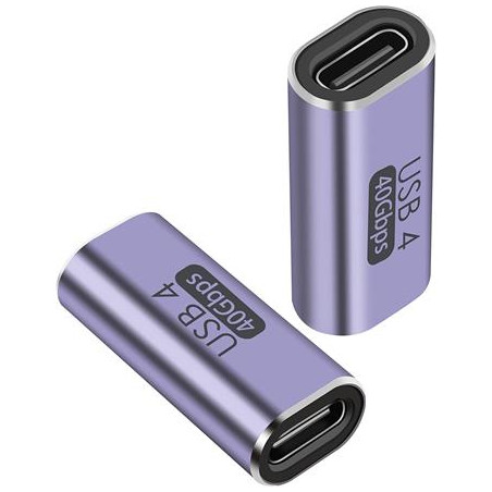 PremiumCord USB-C F/USB-C F spojka, 40 Gbps