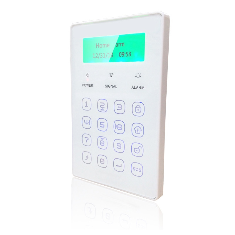 iGET SECURITY P13 - externá bezdrôtová klávesnica s LCD displejom pre alarm M3B a M2B