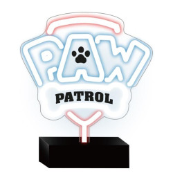 Dekoratívne LED neón na stojane Tlapková patrola - Logo
