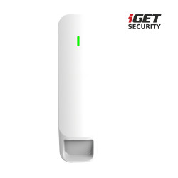 iGET SECURITY MP31 - bezdrôtový záclonový pohybový PIR senzor pre alarm M6-4G s nastav. citlivosti