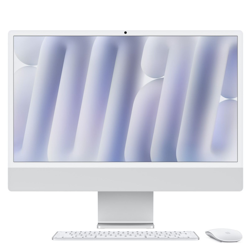 Apple iMac 24/23,5''/4480 x 2520/M4/24GB/512GB SSD/M4/Sequoia/Silver/1R