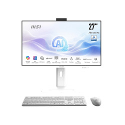 MSI Modern/AM273QP AI 1UM-402EU/27''/QHD/U5-125H/16GB/512GB/Intel int/W11H/Biela/3R