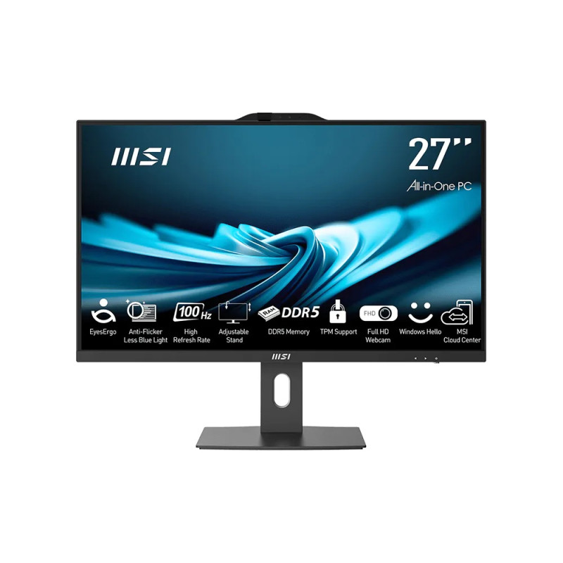 MSI PRO/AP272P 14M-495EU/27''/FHD/i7-14700/16GB/1TB/Intel int/W11P/Čierna/3R