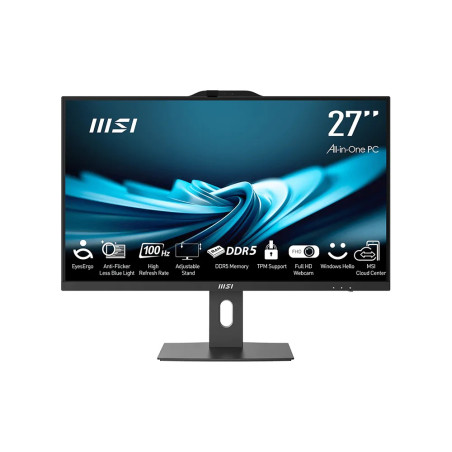 MSI PRO/AP272P 14M-495EU/27''/FHD/i7-14700/16GB/1TB/Intel int/W11P/Čierna/3R