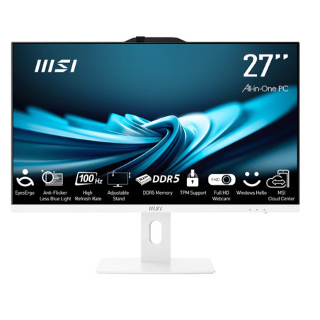 MSI PRO/AP272P 14M-1078EU/AIO/i5-14400/8GB/512GB/Intel int/W11H/3R
