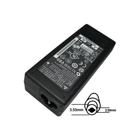 Napájací adaptér 65W orig. 19V, 5.5x2.5 (bez sit. snury)