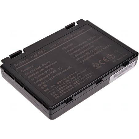 Batérie T6 Power pre Asus K40, K41, K50, K51, K60, K61, K70, F52, F82, X5D, 5200mAh, 58Wh, 6cell