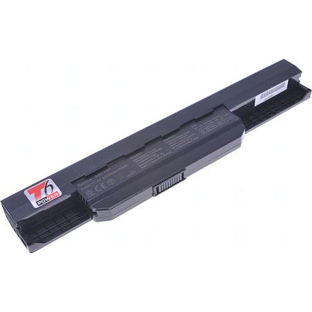 Batérie T6 Power Asus K43, K53, K84, A43, A53, A54, P43, P53, X43, X53, X54, 5200mAh, 58Wh, 6cell