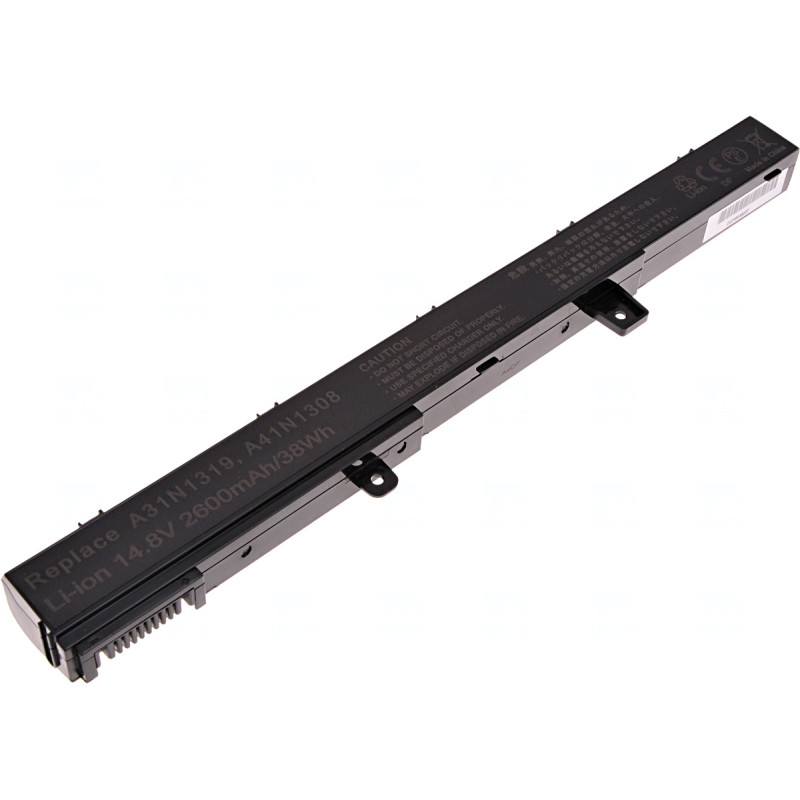 Batérie T6 Power pre Asus X451, X551, F551, P551, R411, R512, RX551, F451, 2600mAh, 38Wh, 4cell