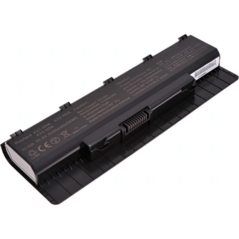 Batérie T6 Power pre Asus N46, N56, N76, 5200mAh, 56Wh, 6cell
