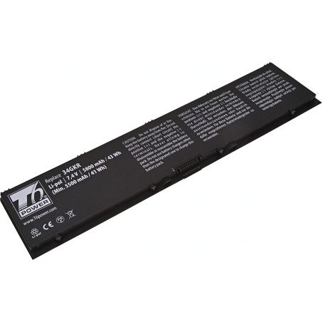 Batérie T6 Power pre Dell Latitude E7440, Latitude E7450, 5800mAh, 43Wh, 4cell, Li-pol